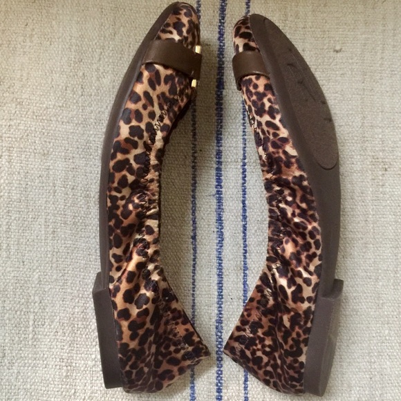 RALPH LAUREN New! Leopard Print Ballet Flats - Picture 4 of 6